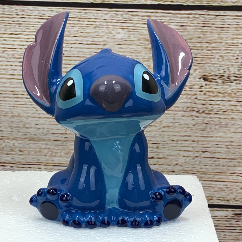 Disney Stitch Coin Bank Enesco Enchanting Collection Experiment 626 New [2018]‎